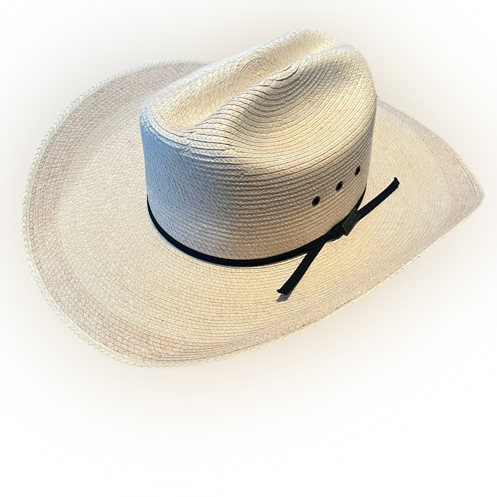 Larry Mahan 7 1/4 Straw Cowboy Western Hat